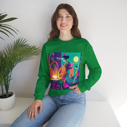 Dance of the Skeleton Ballerinas Unisex Heavy Blend™ Crewneck Sweatshirt
