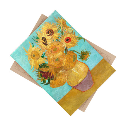 Vase with Twelve Sunflowers by Vincent Van Gogh Ceramic Tile