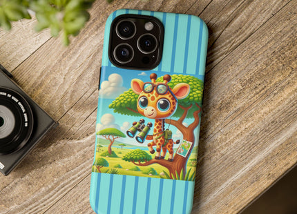 Giraffe Lookout Phone Cases