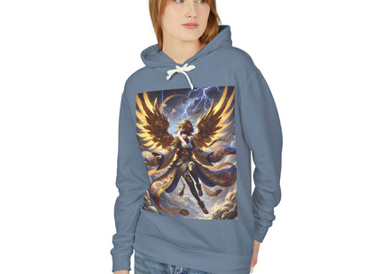 Valkyrie Descending Through Storm Hoodie