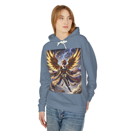 Valkyrie Descending Through Storm Hoodie