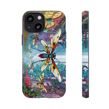 Neon Swarm Phone Cases