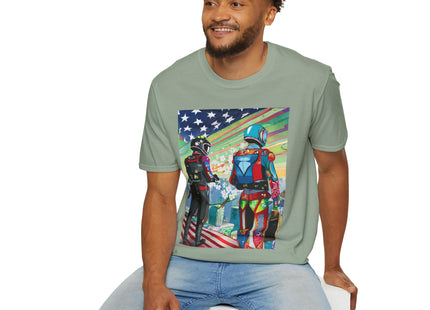 NSA Cyber Punk Computer Hacking Team Softstyle T-Shirt