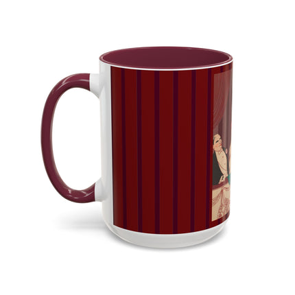 La Loge by George Barbier Colorful Mugs (11oz, 15oz)
