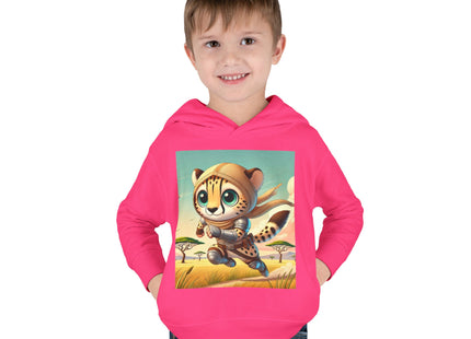 Swift Cheetah Toddler Pullover Fleece Hoodie