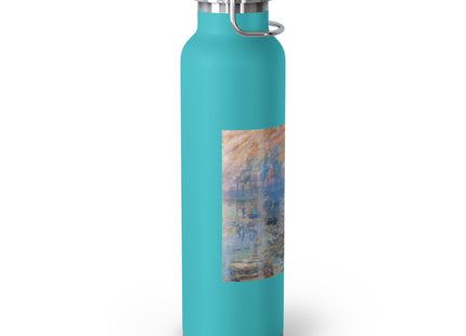 Sunrise by Claude Monet Copper Vacuum Insulated Bottle, 22oz