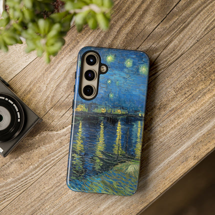 Starry Night Over the Rhone by Vincent Van Gogh Phone Cases