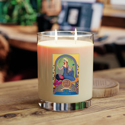 December Tanzanite Candle — Zodiac Birthstone Collection