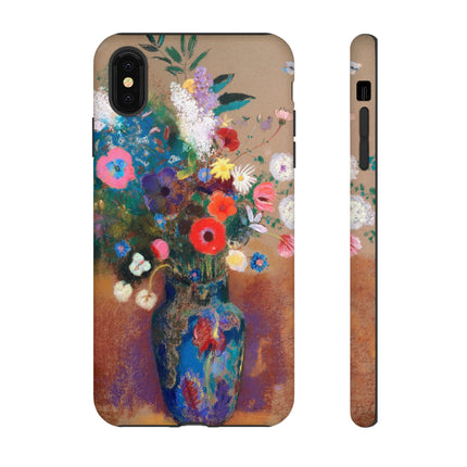 Bouquet of Flowers by Odilon Redon Phone Cases