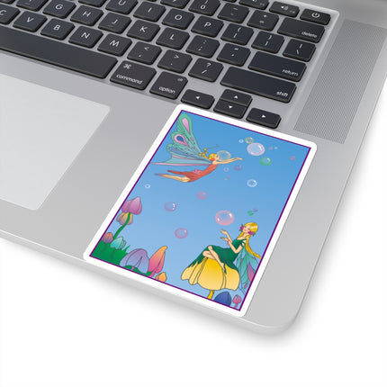 Blossoming Fairy Magic Kiss-Cut Stickers (4 Sizes)