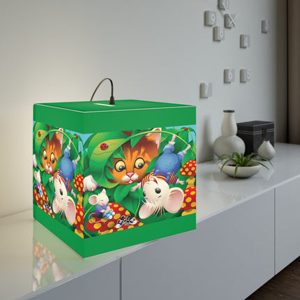 Whimsical Adventure Light Cube Lamp