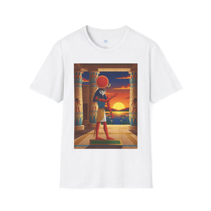 Ra Egyptian Sun God T-Shirt – Ancient Power & Sunset Majesty