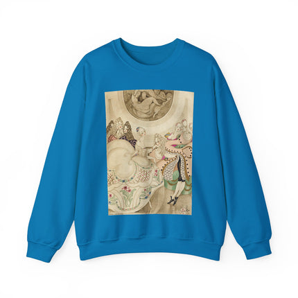 Sur talons rouges (On Red Heels) pl 01 by Gerda Wegener Heavy Blend™ Crewneck Sweatshirt