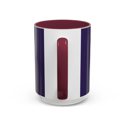 🎁✨ The Lady Of The Christmas Hatbox Colorful Mug – Art Deco Holiday Fantasy