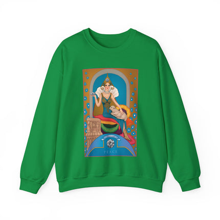April & Diamond (from the Gem Series) by Sofia Chiostri Heavy Blend™ Crewneck Sweatshirt