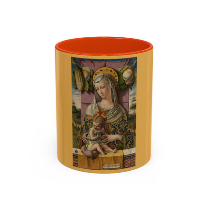 Madonna and Child by Carlo Crivelli Colorful Mugs (11oz, 15oz)