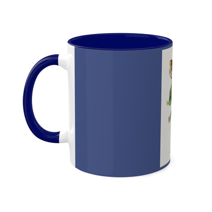 Versicolored Barbet by Paul Gervais Colorful Mugs, 11oz