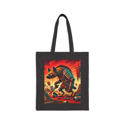 The Cunning Scavenger Cotton Canvas Tote Bag