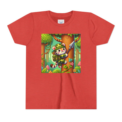 Stealthy Stripes Youth Short Sleeve Tee