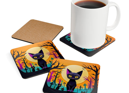 Phantom Parade Corkwood Coaster Set