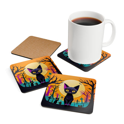 Phantom Parade Corkwood Coaster Set