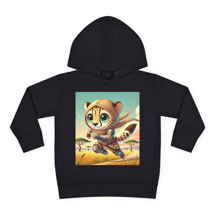 Swift Cheetah Toddler Pullover Fleece Hoodie