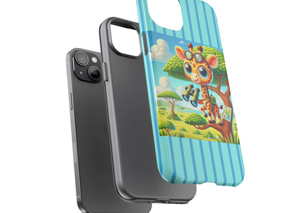 Giraffe Lookout Phone Cases