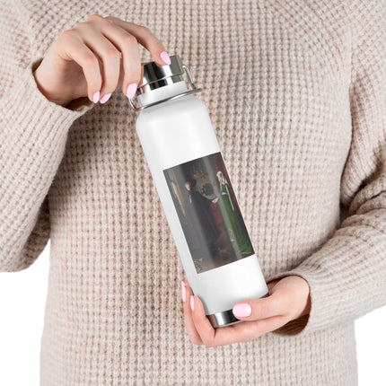Arnolfini Portrait by Jan Van Eyck Copper Vacuum Insulated Bottle, 22oz