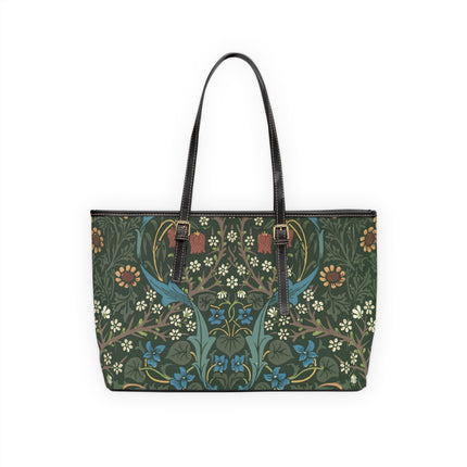 Blackthorn by William Morris PU Leather Shoulder Bag
