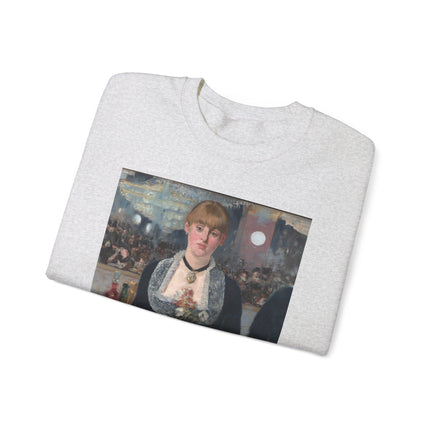 A Bar at the Folies-Bergère by Edouard Manet Heavy Blend™ Crewneck Sweatshirt