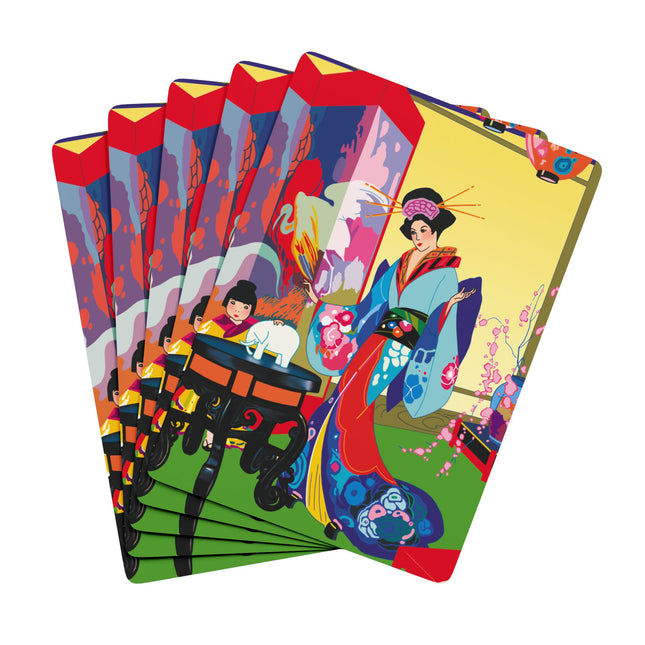 A Timeless Journey by Umberto Brunelleschi Playing Cards