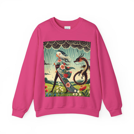 The Dragon Fairy’s Stride Heavy Blend™ Crewneck Sweatshirt