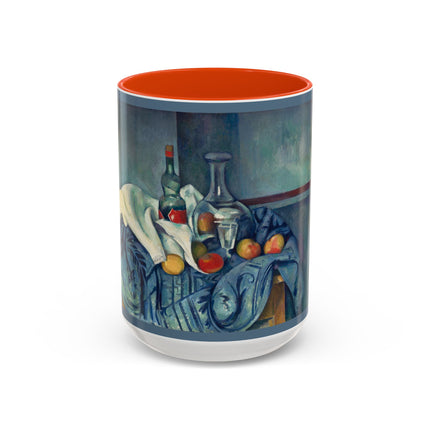 The Peppermint Bottle by Paul Cézanne Colorful Mugs (11oz, 15oz)