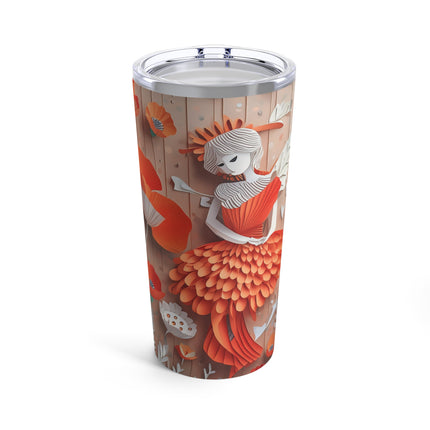 Poppy Fairy Tumbler 20oz