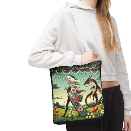 The Dragon Fairy’s Stride Tote Bag – Grace, Strength & Mythic Adventure