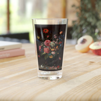 A Bouquet of Flowers by Clara Peeters Glass, 16oz
