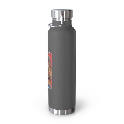 July & Ruby (from the Gem Series) by Sofia Chiostri Copper Vacuum Insulated Bottle, 22oz