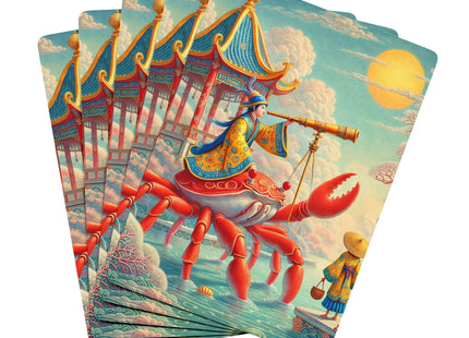 The Celestial Crab Navigator Playing Cards