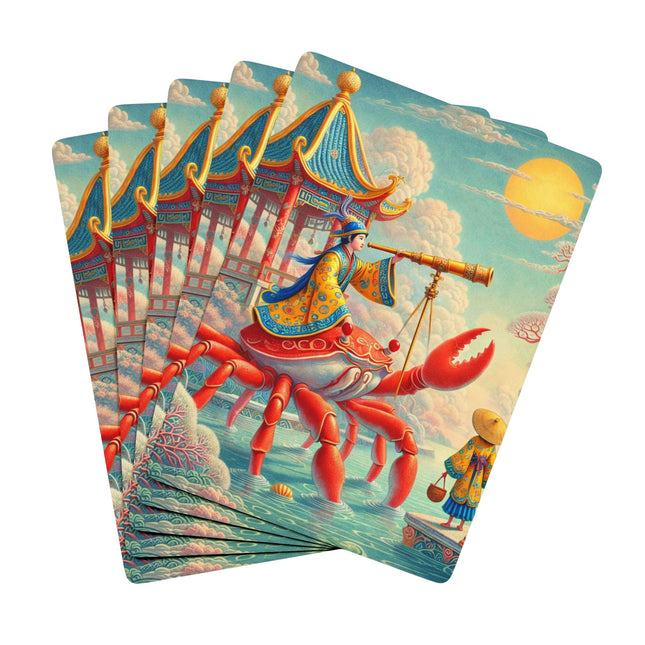 The Celestial Crab Navigator Playing Cards