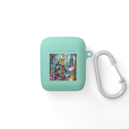 Cyberpunk Leopard AirPods Case Cover