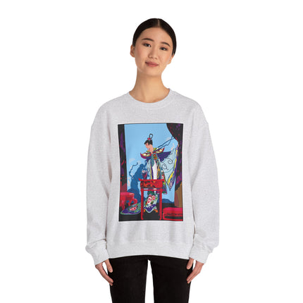 A Visual Journey by Umberto Brunelleschi Women's Heavy Blend™ Crewneck Sweatshirt