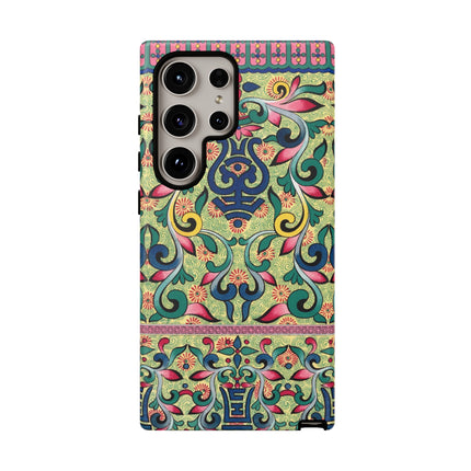 Colorful Flower Pattern by Owen Jones Phone Cases