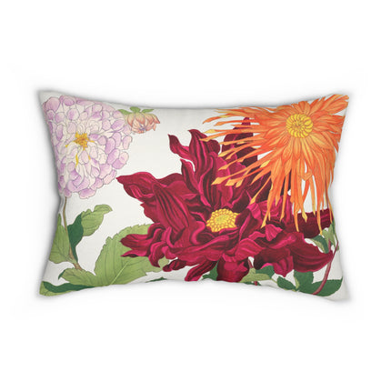 Dahlia by Tanigami Kônan Spun Polyester Lumbar Pillow