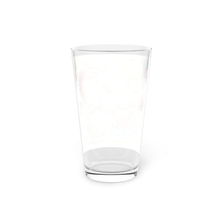 Golden Dragon & Lantern Lady Pint Glass – Imperial Dragon & Elegant Harmony