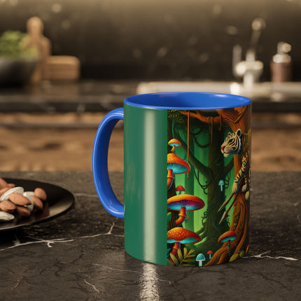 Silent Stripes Colorful Mugs (11oz, 15oz)