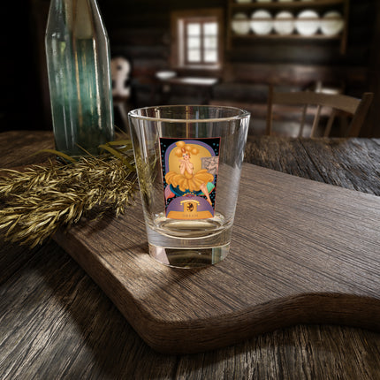 November & Topaz (from the Gem Series) by Sofia Chiostri Shot Glass, 1.5oz