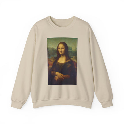 Mona Lisa by Leonardo da Vinci Unisex Heavy Blend™ Crewneck Sweatshirt