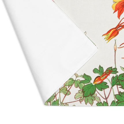 Aquilegia Flowers by Tanigami Kônan Placemat, 1pc