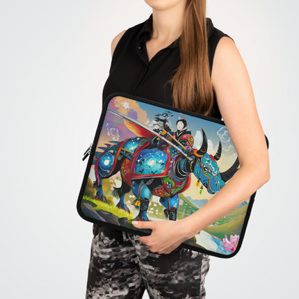 Bio-Mech Beast Laptop Sleeve