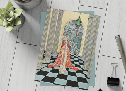 Cadmus Beheld a Female Figure by Virginia Frances Sterrett Postcards (envelopes included) - Bundles of 10, 30, 50 Pieces